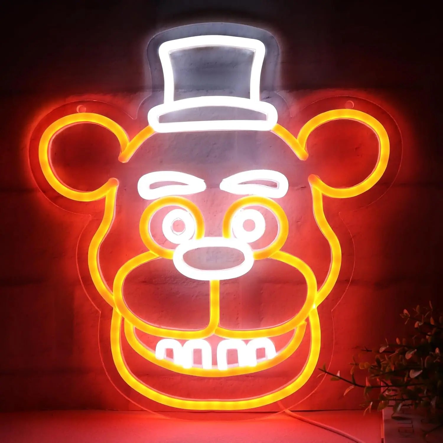 Freddy LED Sign Dimmable USB Powered Neon Light