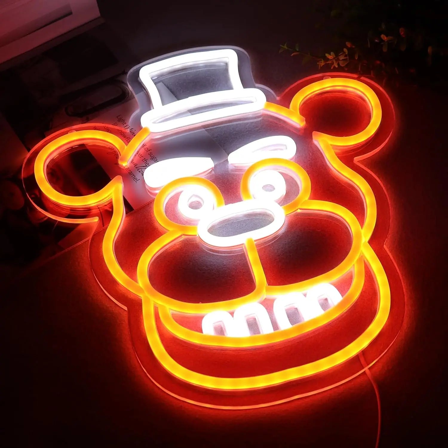 Freddy LED Sign Dimmable USB Powered Neon Light