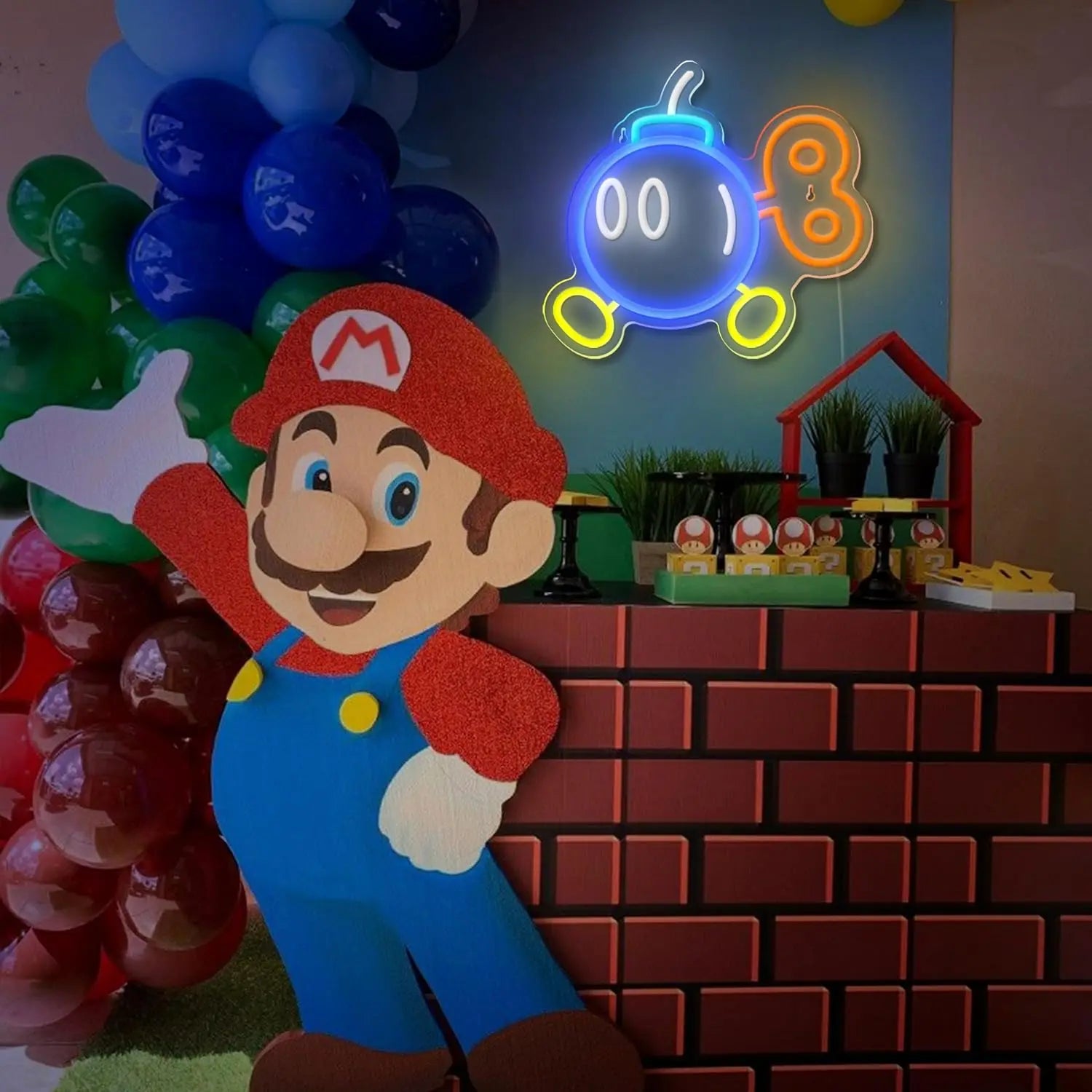 Bob-omb USB Dimmable Cartoon Neon Sign
