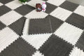 Soft Plush Rug Play Mat Puzzle Carpet Warm Playmat Interlocking Exercise Tiles Floor Carpet