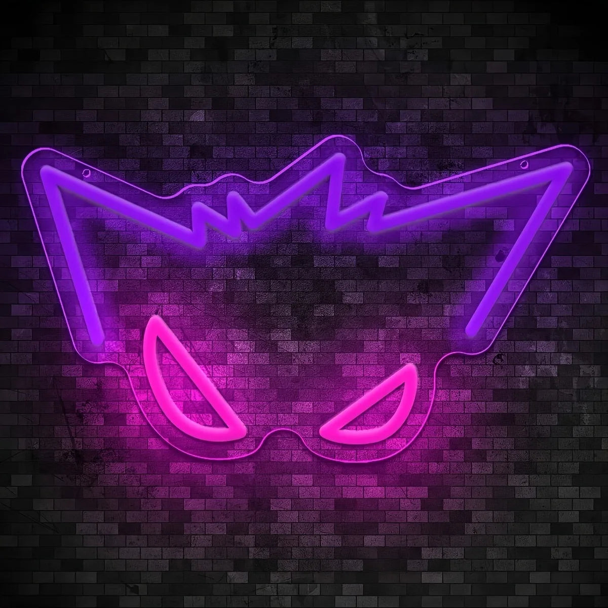 Gengar Neon LED Wall Decor USB Powered