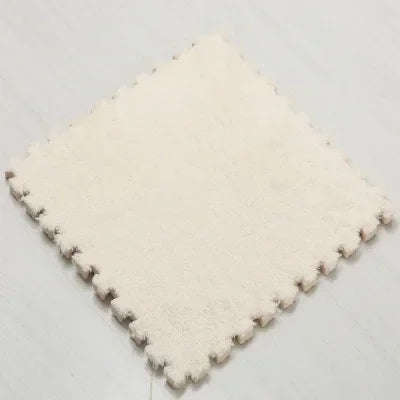 Soft Plush Rug Play Mat Puzzle Carpet Warm Playmat Interlocking Exercise Tiles Floor Carpet