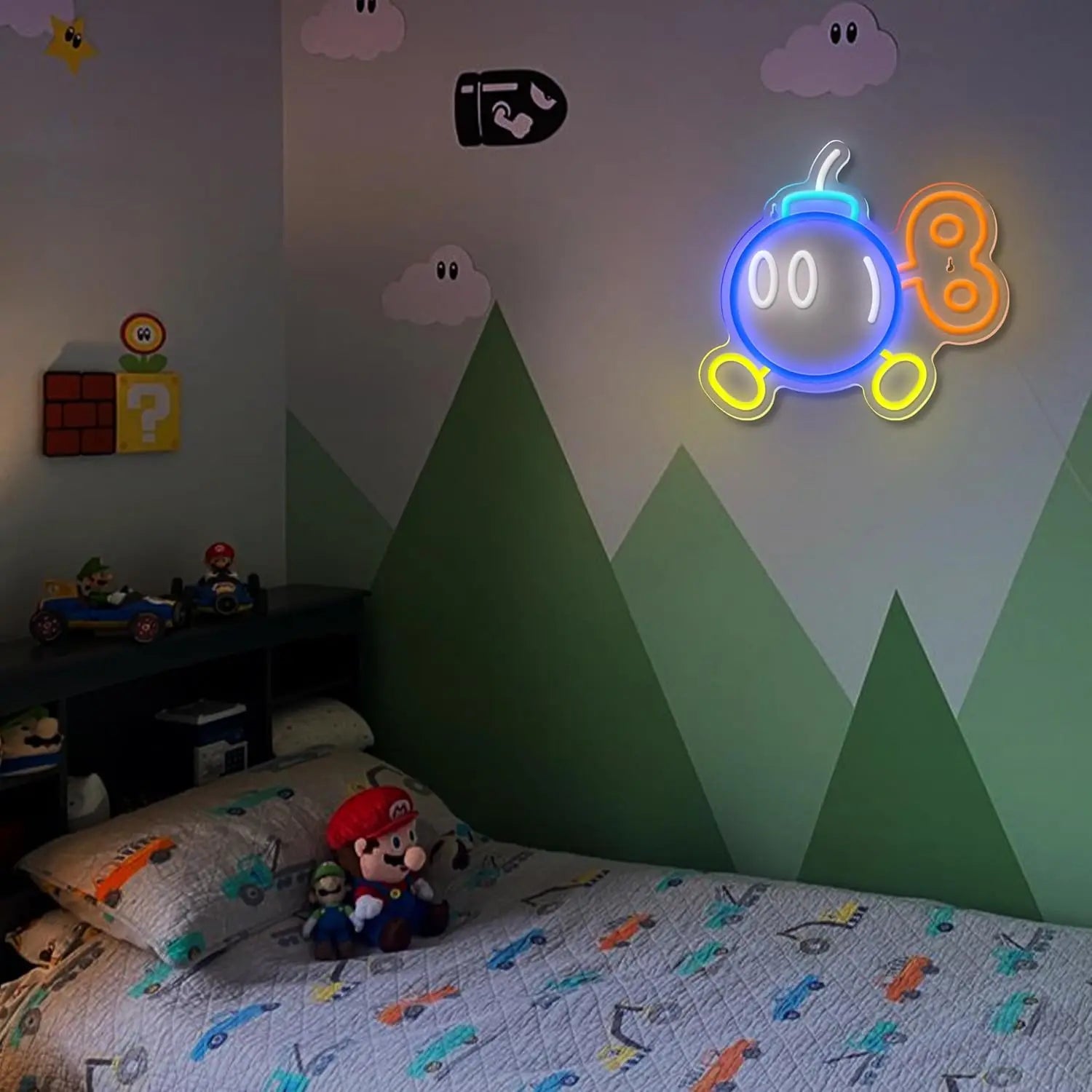 Bob-omb USB Dimmable Cartoon Neon Sign