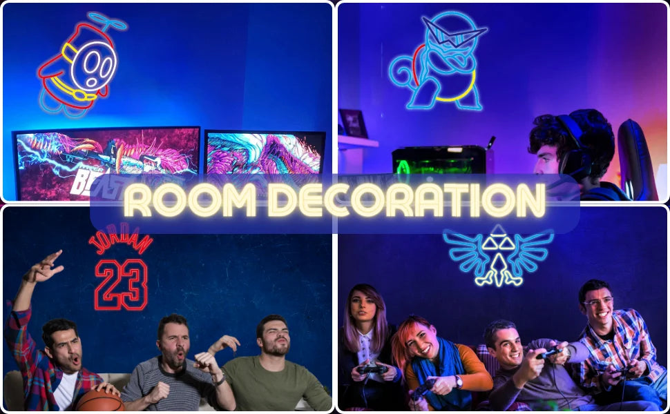 Super-Man Neon Sign Led Light Dimmable