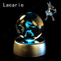 Pokemon Crystal Ball 3D Night Light With Lamp Base