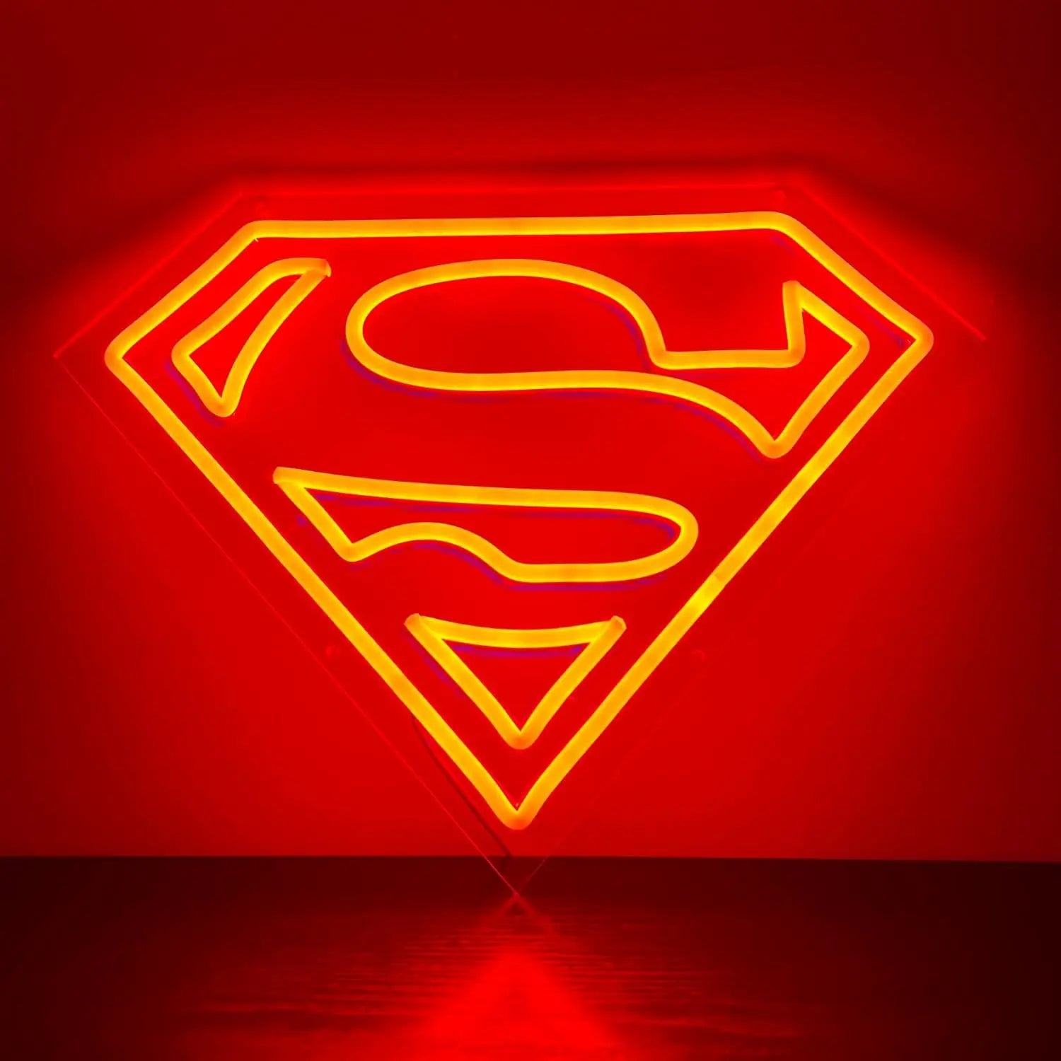 Super-Man Neon Sign Led Light Dimmable