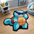 Cute Squirtle Pokemon Area Rug Floor Carpet